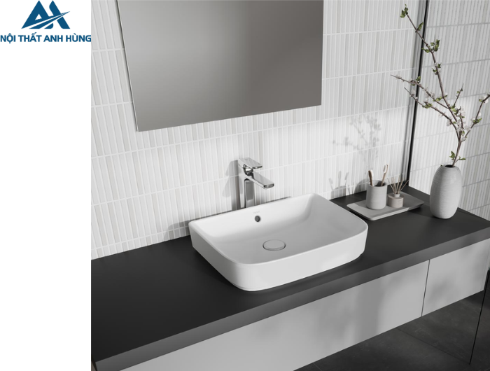 Vòi Lavabo Inax LFV-632SH-2 Nóng Lạnh Thân Cao Gồm Nút Chặn Nước