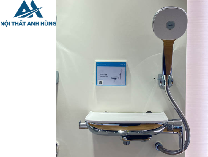 Vòi Sen Tắm Inax BFV-613S Tay Sen Tăng Áp Nóng Lạnh