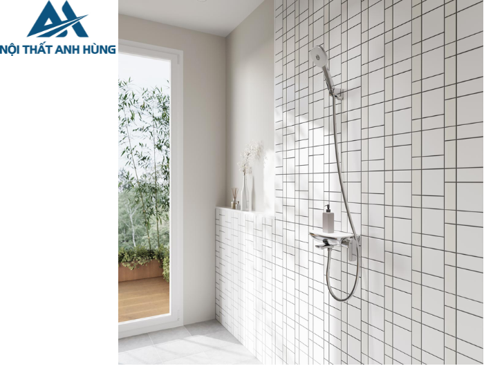 Vòi Sen Tắm Inax BFV-613S Tay Sen Tăng Áp Nóng Lạnh