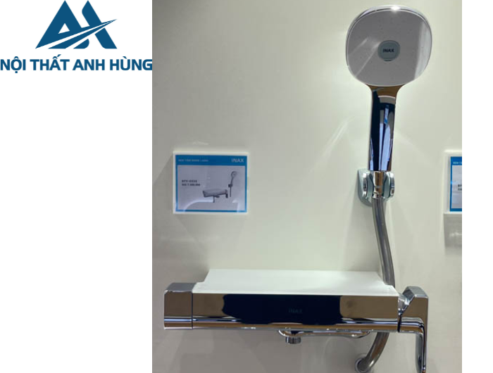 Vòi Sen Tắm Inax BFV-633S Tay Sen Tăng Áp Nóng Lạnh