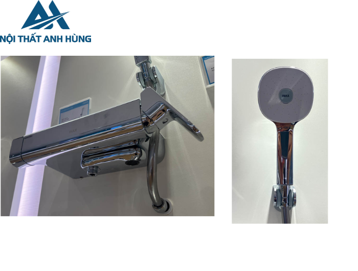 Vòi Sen Tắm Inax BFV-633S Tay Sen Tăng Áp Nóng Lạnh