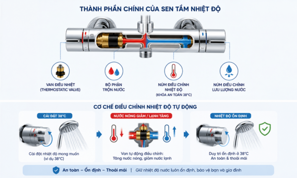 Sen tắm nhiệt độ là gì?