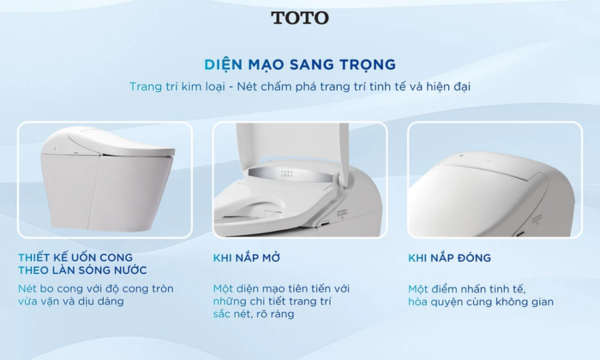 TOTO RA MẮT BÀN CẦU THÔNG MINH WASHLET G5A VÀ THẾ HỆ WASHLET® MỚI: NÂNG TẦM KHÔNG GIAN SỐNG