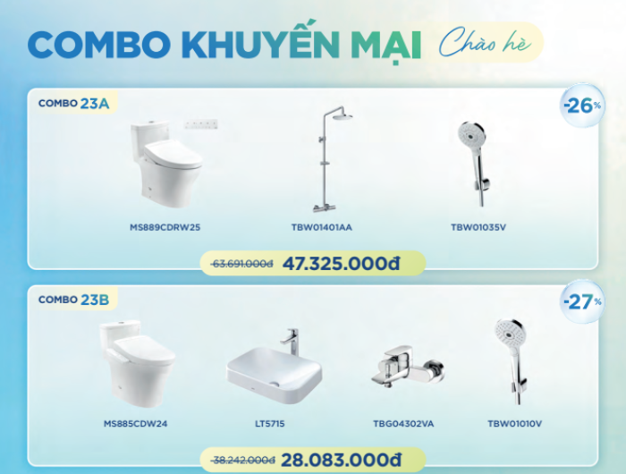 TOTO VIỆT NAM SIÊU KHUYẾN MÃI MÙA HÈ 2026
