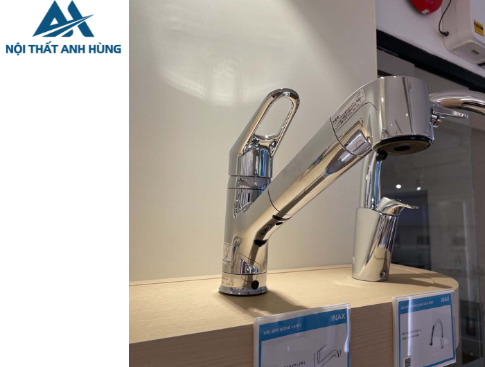 Vòi bếp nóng lạnh đa năng kèm lõi lọc nước INAX JF-AB466SYX