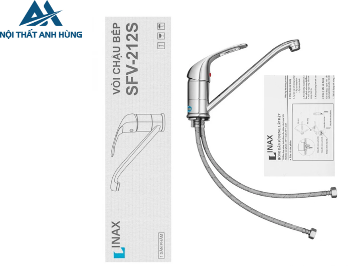 Vòi Bếp Nóng Lạnh Inax SFV-212S
