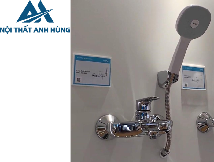 Vòi Hoa Sen Inax BFV-1403S-7C Nóng Lạnh