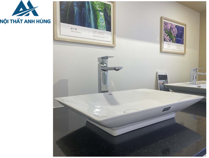 Vòi Lavabo Inax LFV-5012SH Đặt Bàn Nóng Lạnh