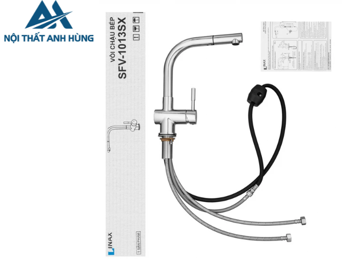 Vòi Rửa Bát Nóng Lạnh Inax SFV-1013SX