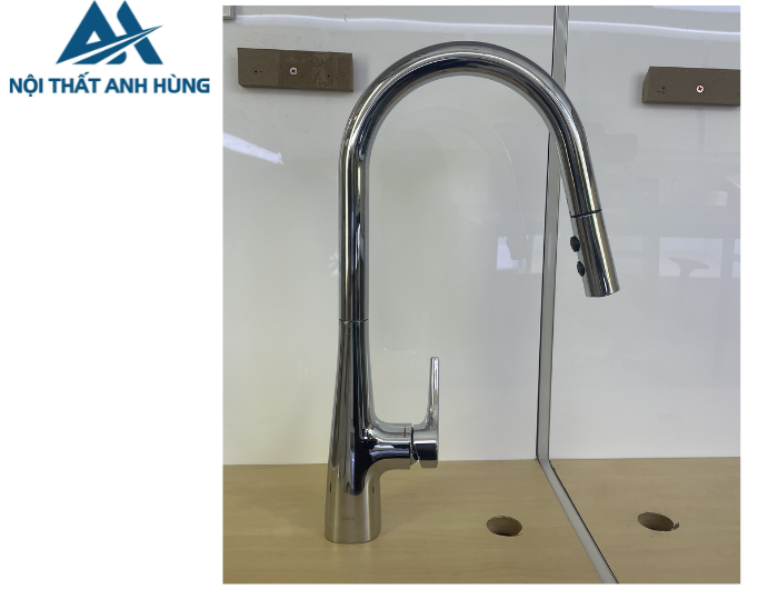 Vòi Rửa Chén Bát Inax SFV-900SX Nóng Lạnh Rút Dây