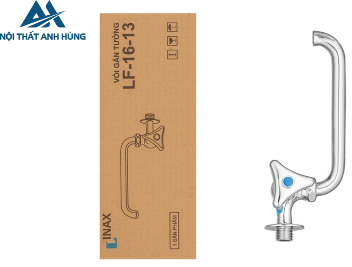 Vòi Rửa Nước Lạnh Inax LF-16-13 Gắn Tường