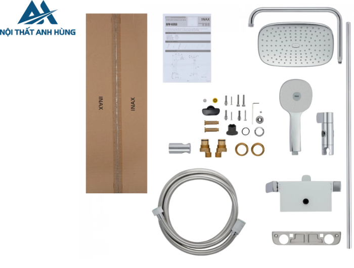 Vòi Sen Cây Tắm Inax BFV-635S Nóng Lạnh