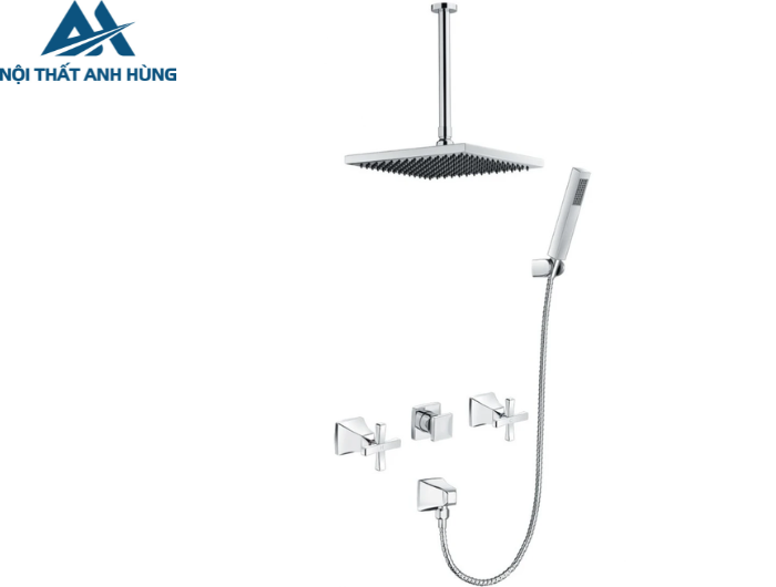 Vòi Sen Tắm Âm Tường Inax BFV-81SEHC Nóng Lạnh