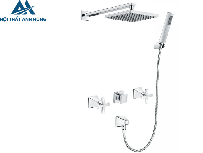 Vòi Sen Tắm Âm Tường Inax BFV-81SEHW Nóng Lạnh