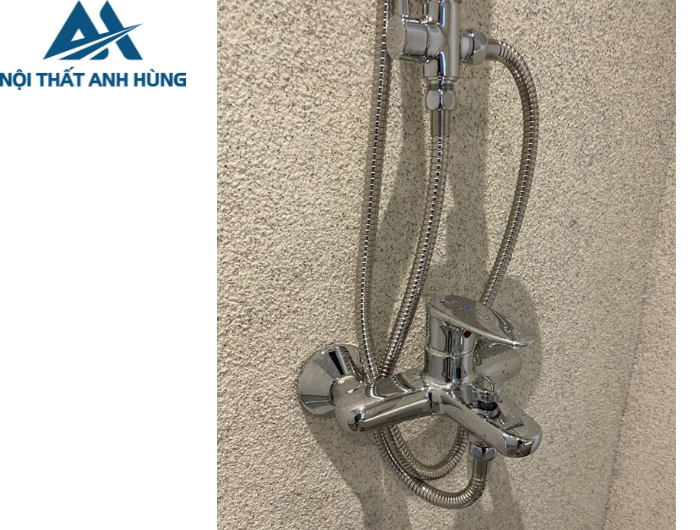 Vòi Sen Tắm Cây Inax BFV-1115S Nóng Lạnh