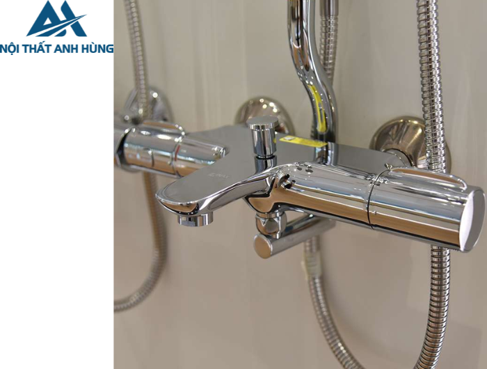 Vòi Sen Tắm Cây Inax BFV-3415T-7C Nhiệt Độ