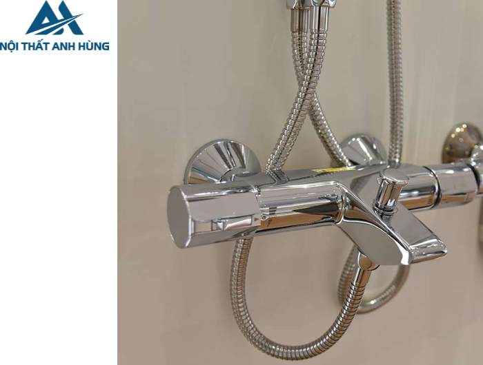 Vòi Sen Tắm Cây Inax BFV-6015S Nhiệt Độ