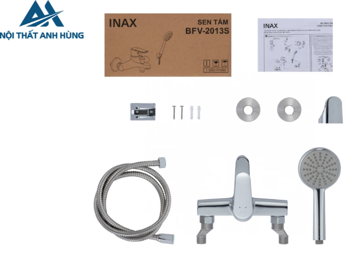 Vòi Sen Tắm Inax BFV-2013S Nóng Lạnh