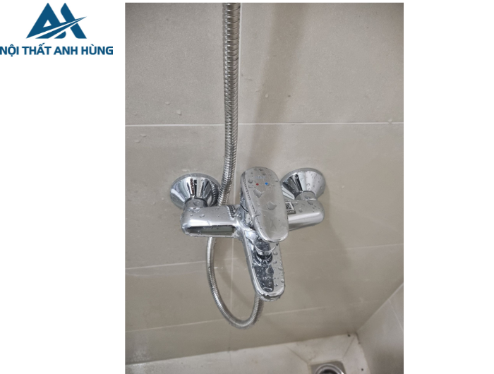 Vòi Sen Tắm Nóng Lạnh Inax BFV-1113S-1C Tay Sen Mạ