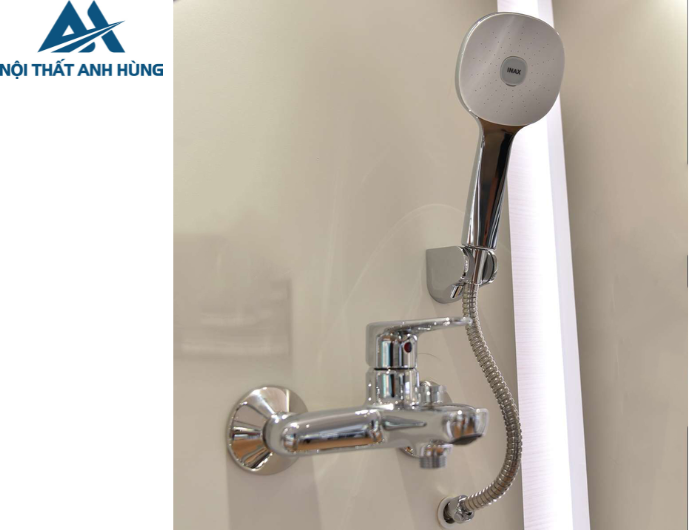Vòi Sen Tắm Nóng Lạnh Inax BFV-1113S-8C Tay Sen Tăng Áp
