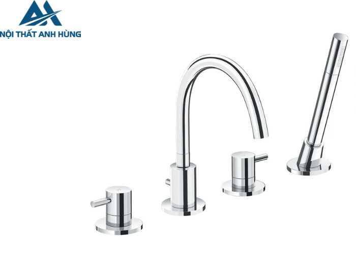 Vòi Sen Tắm Xả Bồn Inax BFV-7000B Nóng Lạnh