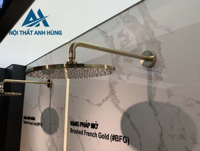 Bát Sen Gắn Tường TOTO TBW07003A#BFG Tròn 300mm Màu Vàng Pháp Mờ