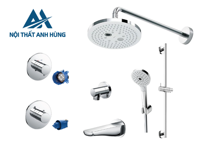 Sen Tắm Âm Tường 3 Đường Nước TOTO TBV01406B TBV01102B TBW01004A TBW01010A TBW01016B