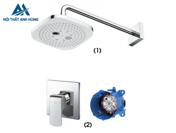 Sen tắm âm tường TOTO TBW02004A TBG02303BA TBN01001B