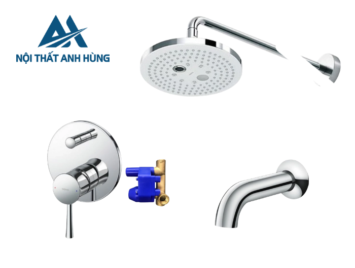 Sen Tắm Âm Tường Xả Bồn TOTO TBS02304B TBW01004A TBS02001B 