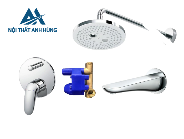 Sen Tắm Âm Tường Xả Bồn TOTO TBS03304B TBW01004A TBS03001B