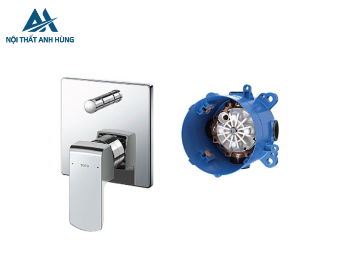 Van điều chỉnh nóng lạnh kèm nút chuyển hướng TOTO TBG02304BA TBN01001B