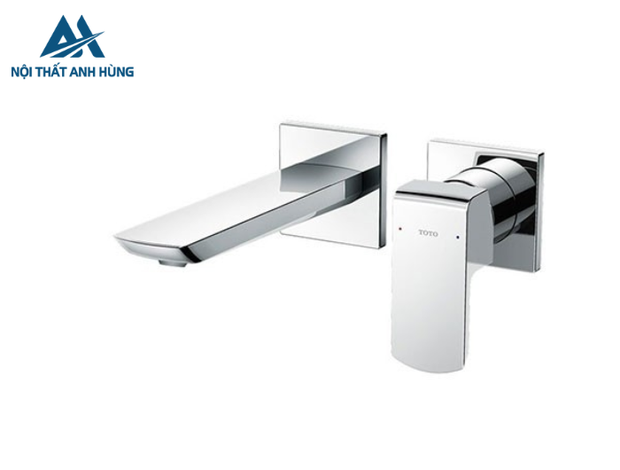 Vòi lavabo nóng lạnh gắn tường TOTO TLG02310BB