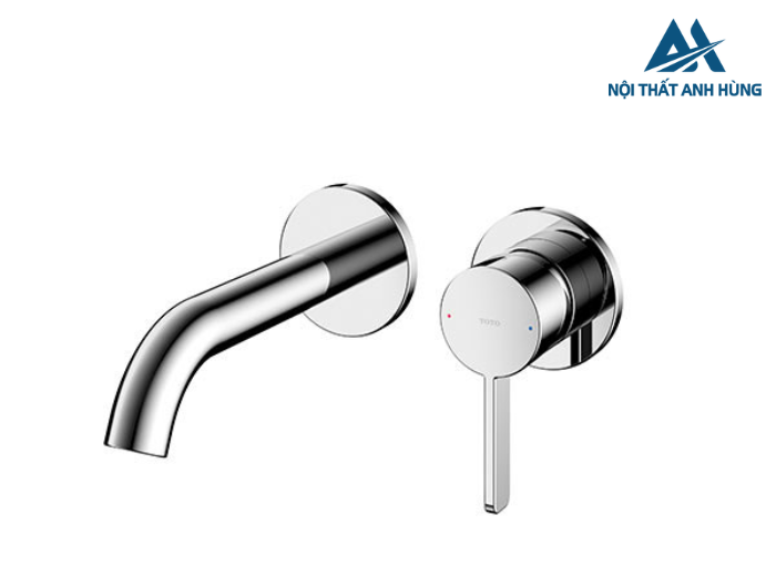 Vòi lavabo nóng lạnh gắn tường TOTO TLG11307BA