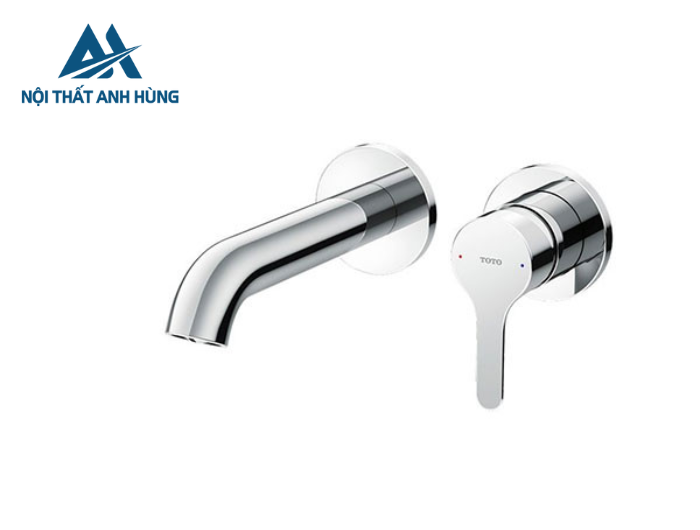 Vòi lavabo nóng lạnh gắn tường TOTO TLS01309B