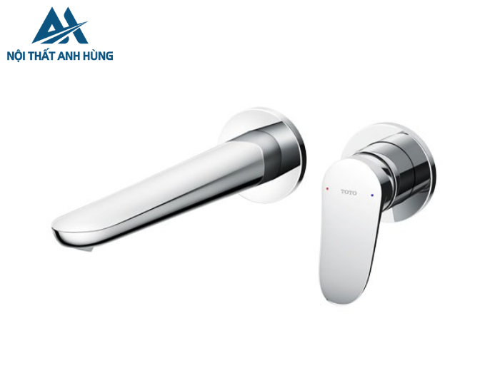 Vòi lavabo nóng lạnh gắn tường TOTO TLS04309B