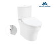 Bồn cầu TOTO CS838DE2 2 khối nắp rửa cơ TCW07S