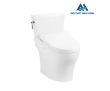 Bồn cầu TOTO CS986GW16 2 khối nắp điện tử Washlet C2