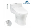 Bồn cầu TOTO MS855DW14 1 khối nắp điện tử Washlet