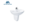 Chậu lavabo treo tường TOTO LHT240CS chân lửng