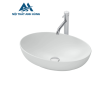 Chậu rửa lavabo đặt bàn TOTO LT1705#MW màu trắng mờ