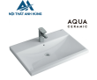 Chậu Rửa Lavabo Inax AL-2397V Dương Vành Aqua Ceramic