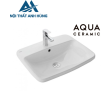 Chậu Rửa Lavabo Inax AL-2398V Dương Vành Aqua Ceramic
