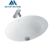 Chậu Rửa Lavabo Inax L-2293V  Âm Bàn Oval