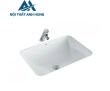 Chậu Rửa Lavabo Inax L-2298V Âm Bàn Chữ Nhật