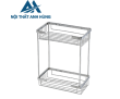 Kệ Inox 2 tầng CAESAR ST859 Gắn Tường Chữ Nhật