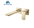 Vòi Lavabo Gắn Tường Màu Vàng Pháp Mờ TLG02311BB#BFG