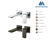 Vòi lavabo nóng lạnh gắn tường TOTO TLG02310BB