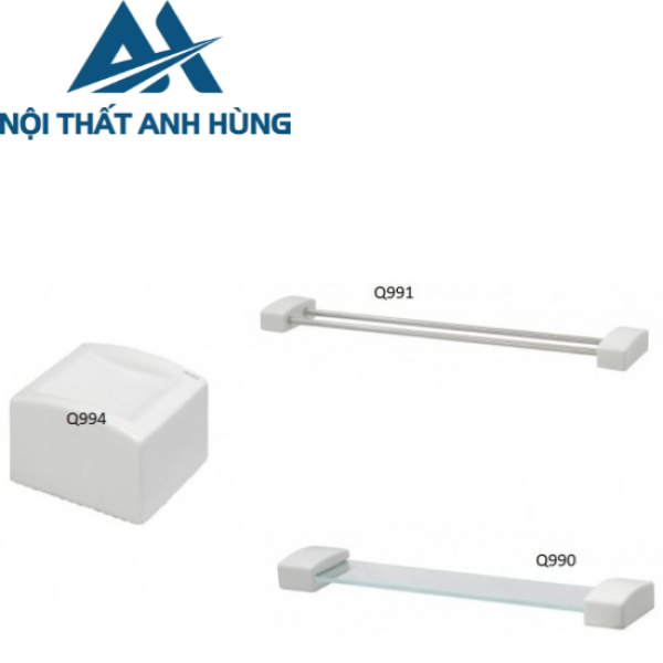 Bộ Phụ Kiện 3 Món Sứ Caesar Q990+Q991+Q994 Phòng Tắm
