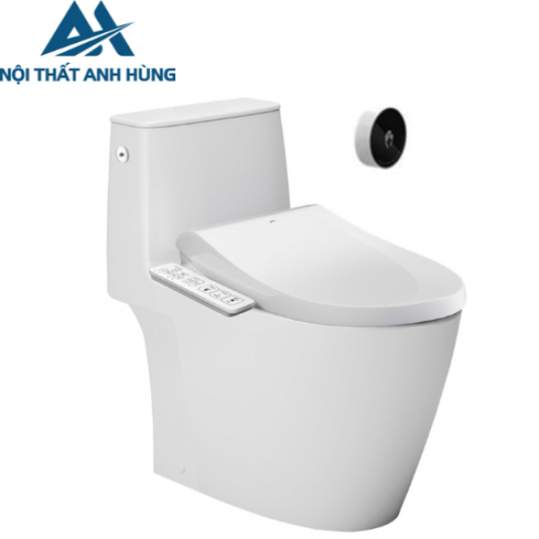 Bồn Cầu 1 Khối INAX ACT902 CWH18VN Nắp Điện Tử Xả Cảm Ứng