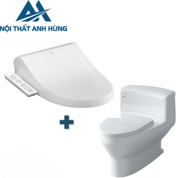 Bồn cầu 1 khối nắp điện tử INAX AC-4005 + CW-H18VN